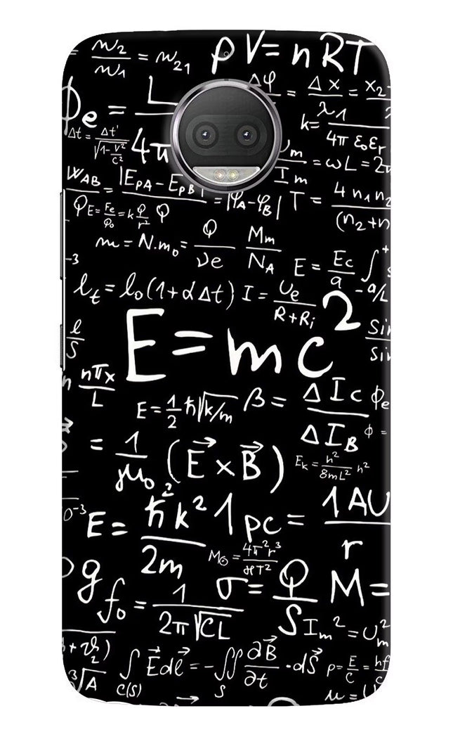Physics Formula Moto G5S plus Hard Case Back Cover by Casekaro