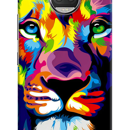 Lion Moto G5S plus Hard Case Back Cover by Casekaro