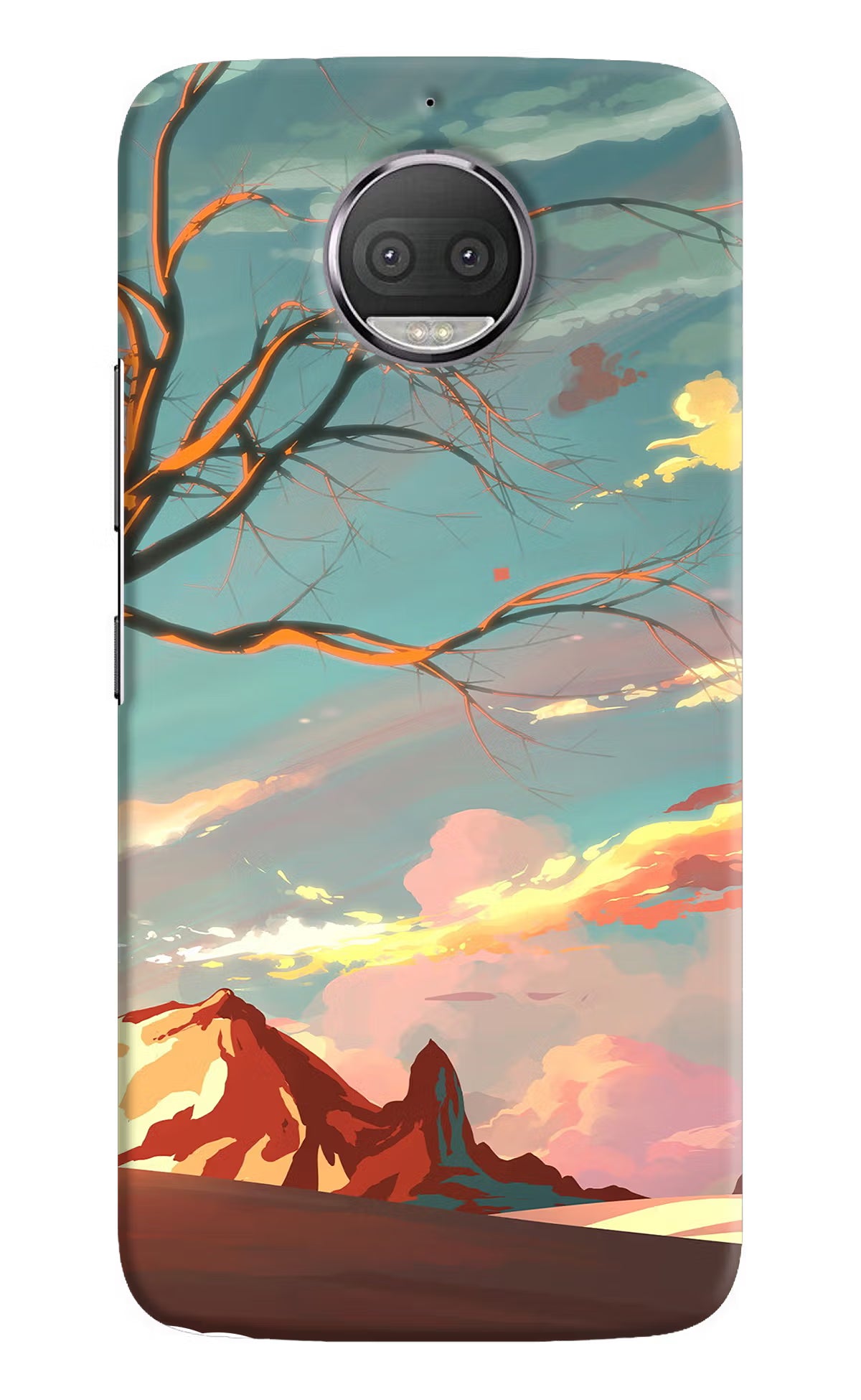 Scenery Moto G5S plus Hard Case Back Cover by Casekaro