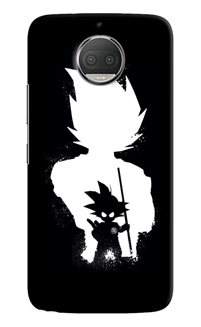Goku Shadow Moto G5S plus Hard Case Back Cover by Casekaro