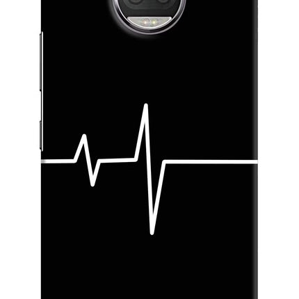 Heart Beats Moto G5S plus Hard Case Back Cover by Casekaro