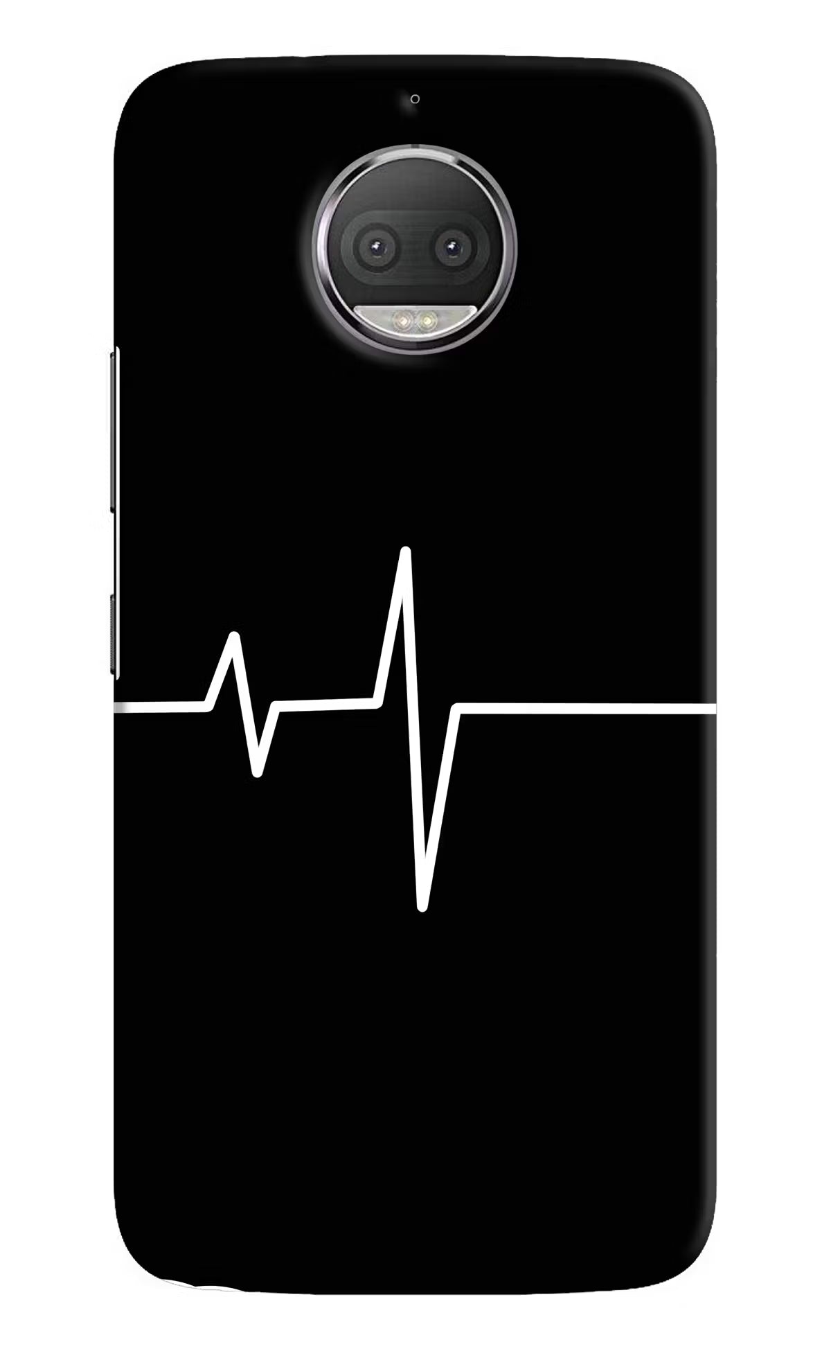 Heart Beats Moto G5S plus Hard Case Back Cover by Casekaro