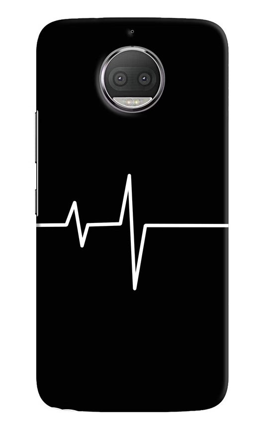 Heart Beats Moto G5S plus Hard Case Back Cover by Casekaro