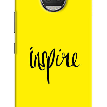 Inspire Moto G5S plus Hard Case Back Cover by Casekaro
