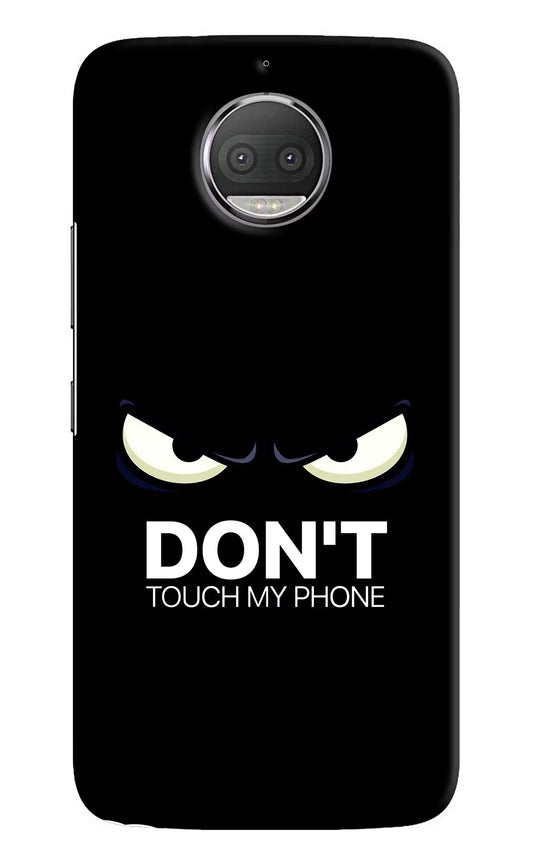 Don'T Touch My Phone Moto G5S plus Hard Case Back Cover by Casekaro
