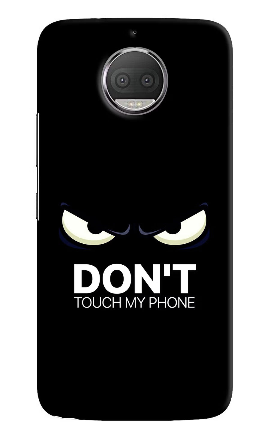 Don'T Touch My Phone Moto G5S plus Back Cover, Hard case