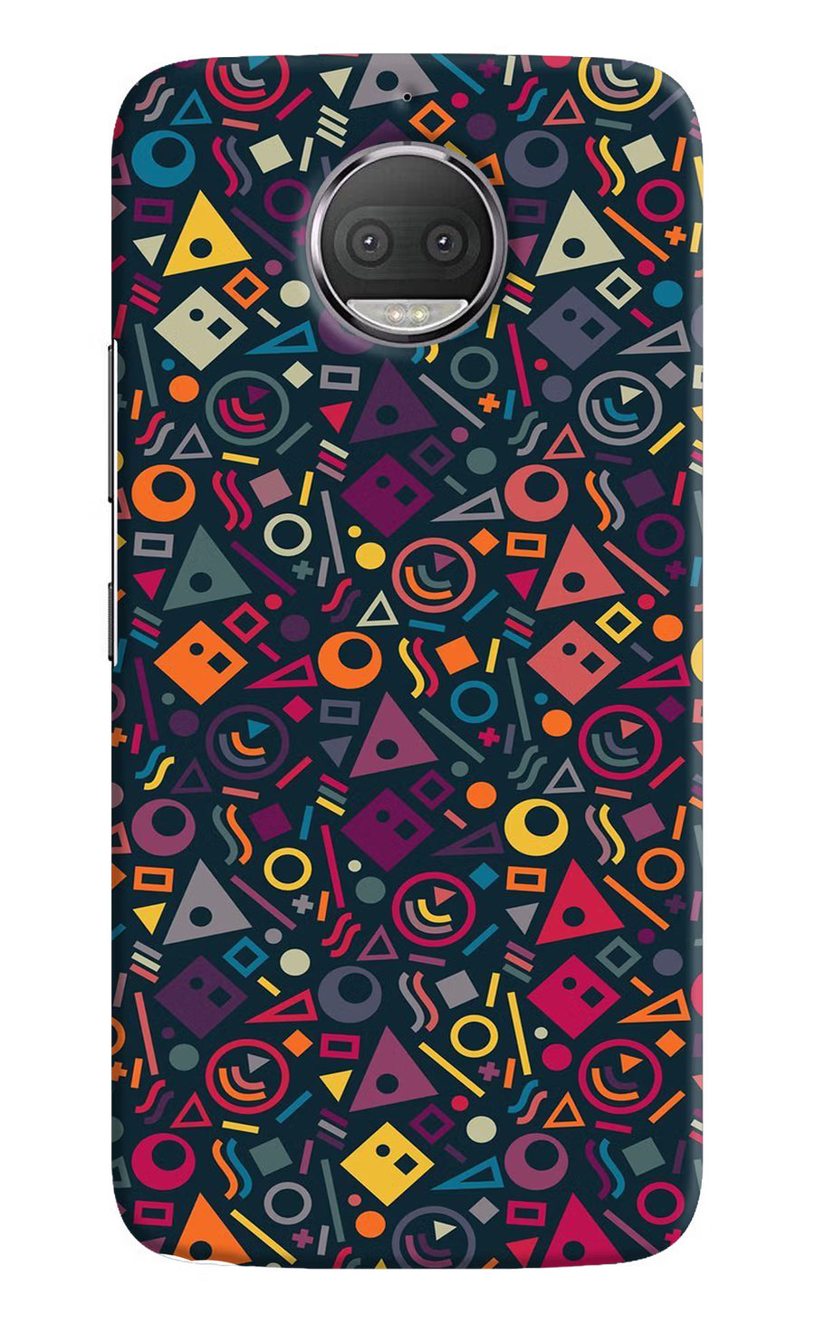 Geometric Abstract Moto G5S plus Back Cover, Hard case