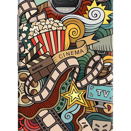 Cinema Abstract Moto G5S plus Hard Case Back Cover by Casekaro