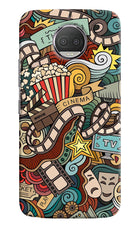 Cinema Abstract Moto G5S plus Hard Case Back Cover by Casekaro