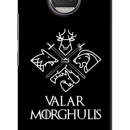 Valar Morghulis | Game Of Thrones Moto G5S plus Hard Case Back Cover by Casekaro