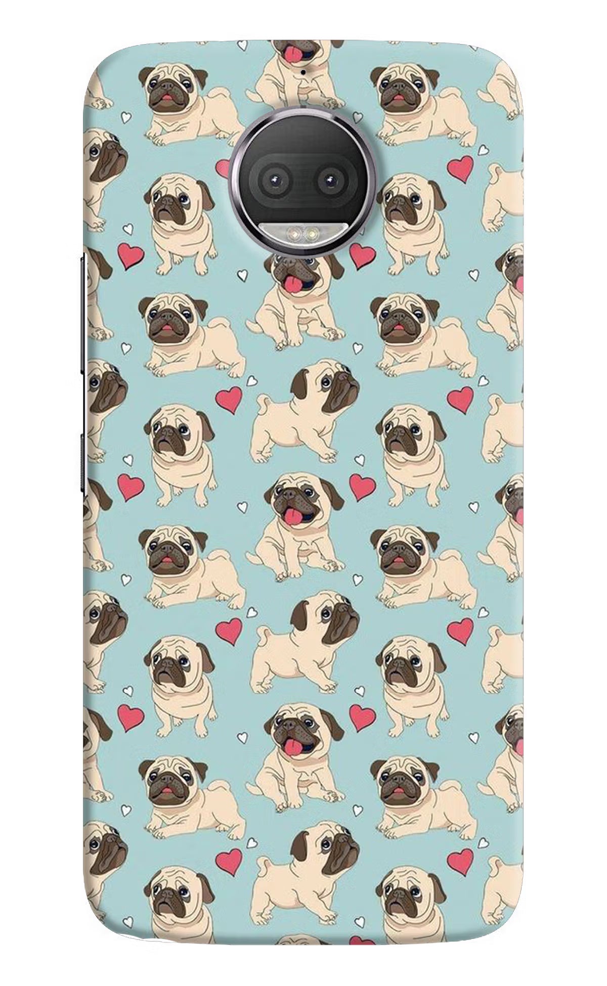 Pug Dog Moto G5S plus Hard Case Back Cover by Casekaro