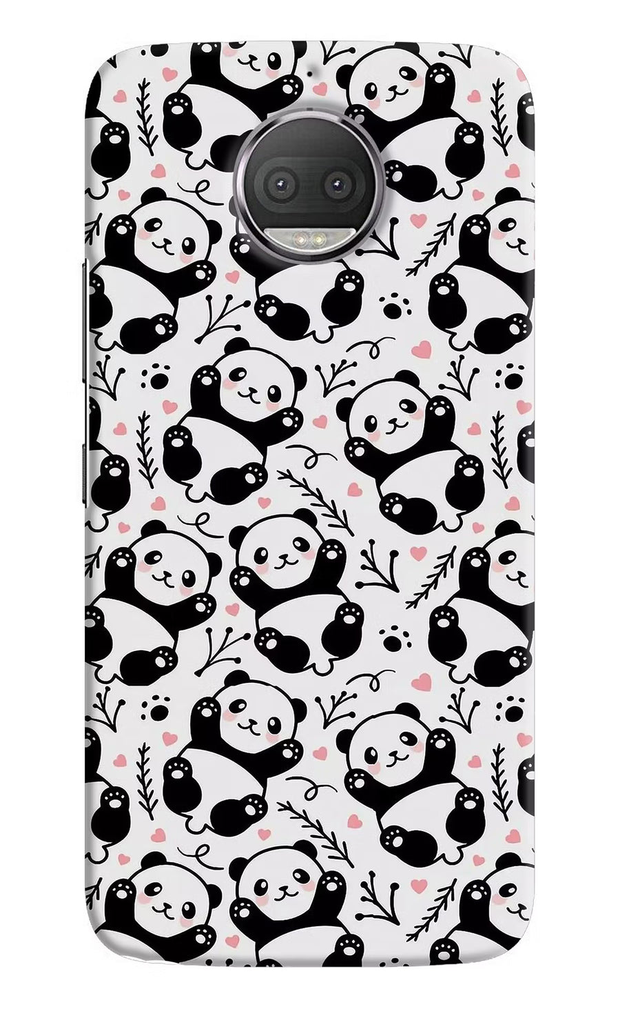 Cute Panda Moto G5S plus Back Cover, Hard case