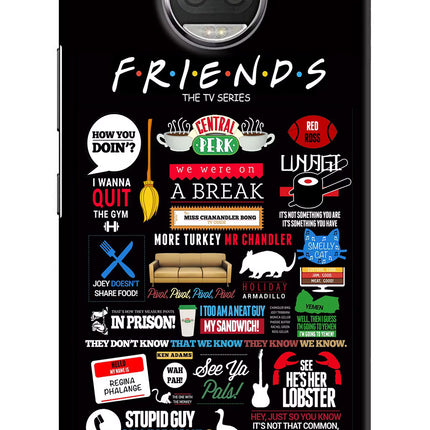 FRIENDS Moto G5S plus Hard Case Back Cover by Casekaro
