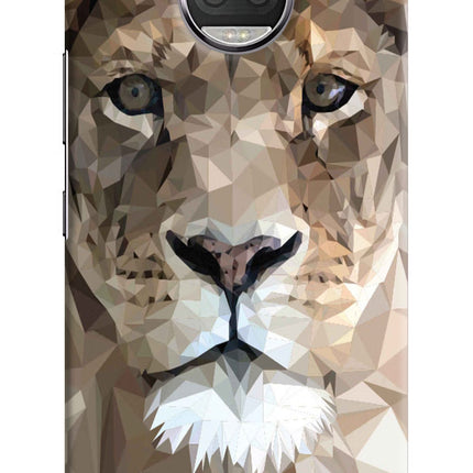 Lion Art Moto G5S plus Hard Case Back Cover by Casekaro