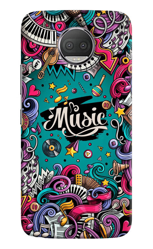 Music Graffiti Moto G5S plus Hard Case Back Cover by Casekaro