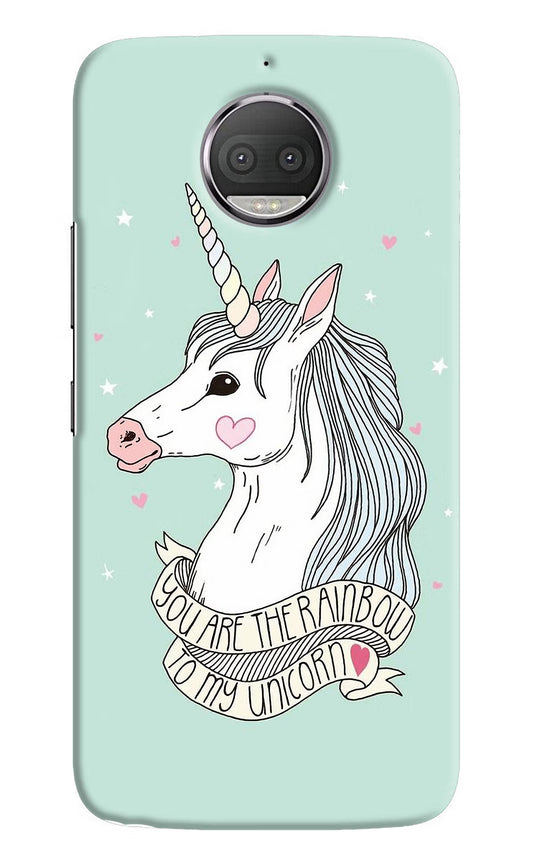 Unicorn Wallpaper Moto G5S plus Hard Case Back Cover by Casekaro