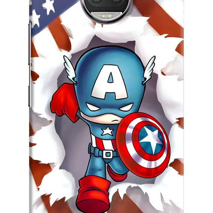 Captain America Moto G5S plus Hard Case Back Cover by Casekaro