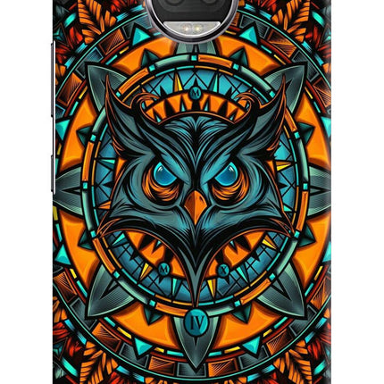 Angry Owl Art Moto G5S plus Hard Case Back Cover by Casekaro