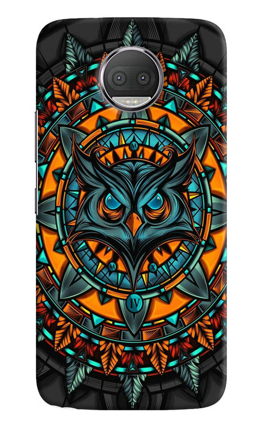 Angry Owl Art Moto G5S plus Hard Case Back Cover by Casekaro