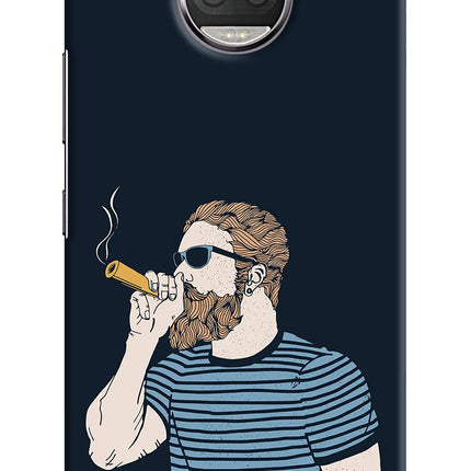 Smoking Moto G5S plus Hard Case Back Cover by Casekaro