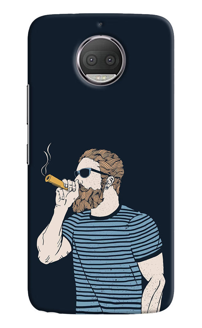 Smoking Moto G5S plus Hard Case Back Cover by Casekaro