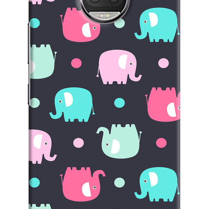 Elephants Moto G5S plus Hard Case Back Cover by Casekaro