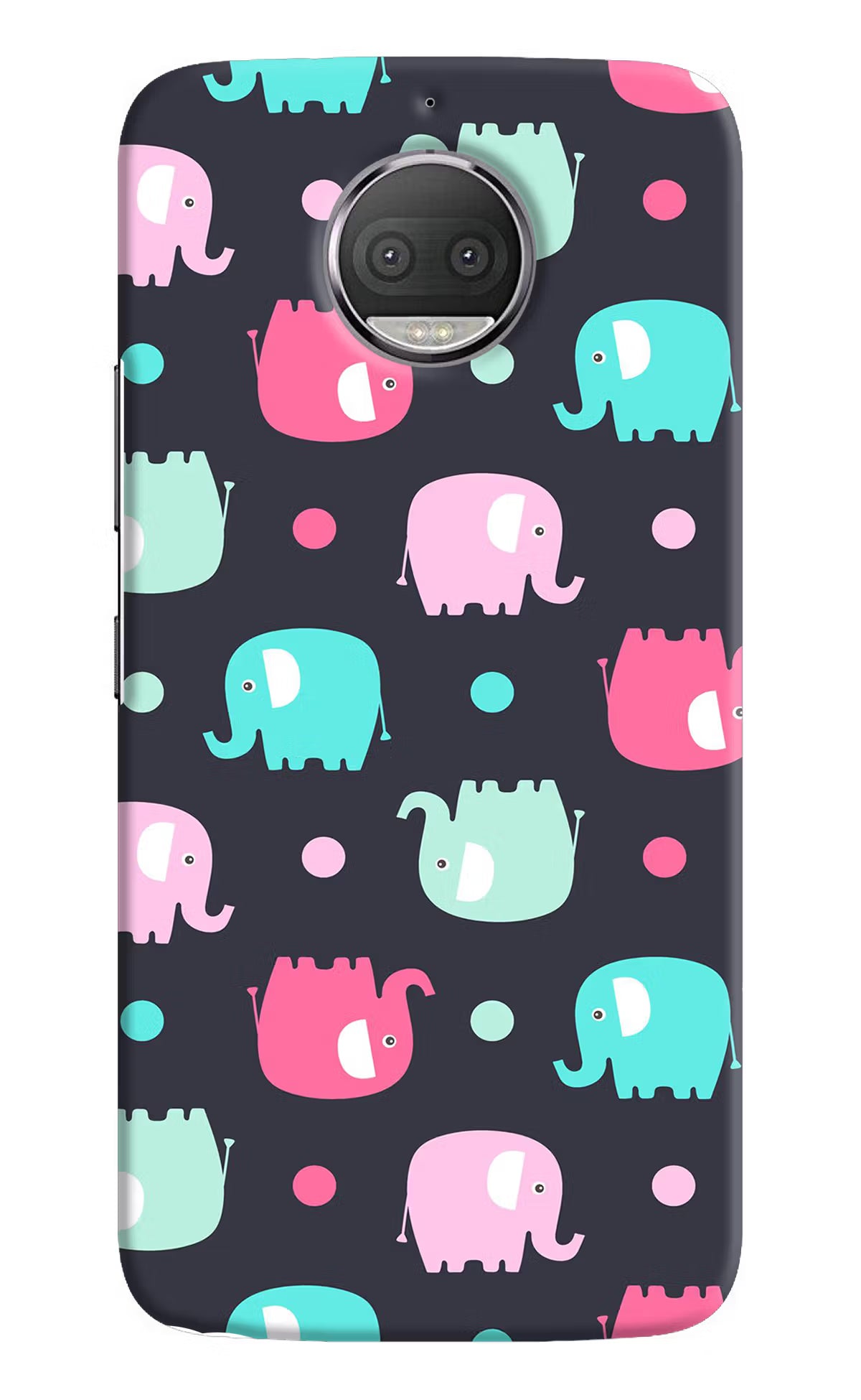 Elephants Moto G5S plus Hard Case Back Cover by Casekaro