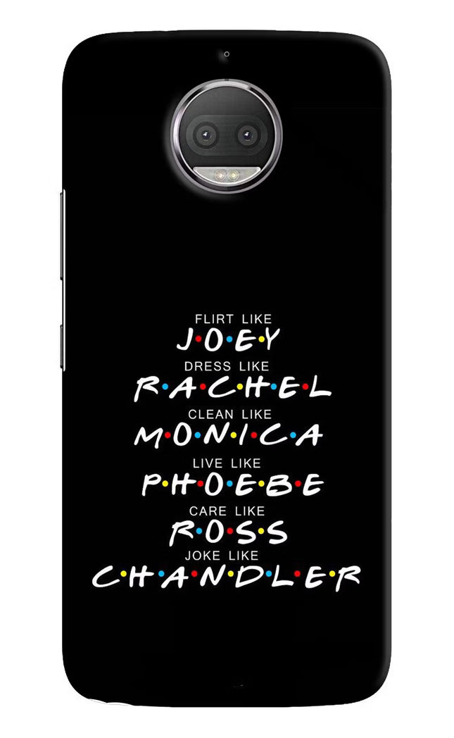 FRIENDS Character Moto G5S plus Hard Case Back Cover by Casekaro