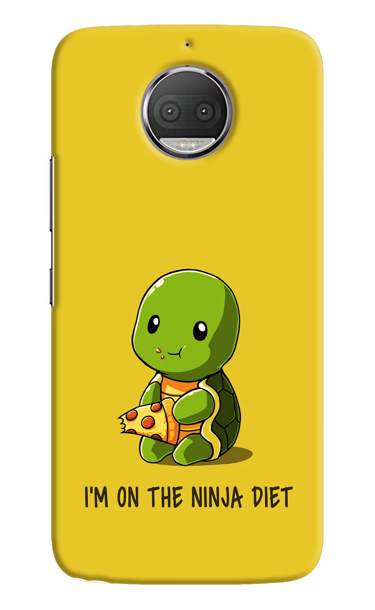 I'm on Ninja Diet Moto G5S plus Hard Case Back Cover by Casekaro