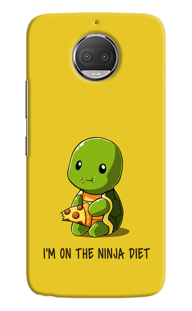 I'm on Ninja Diet Moto G5S plus Hard Case Back Cover by Casekaro