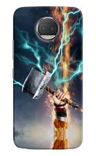 Thor Hammer Mjolnir Moto G5S plus Hard Case Back Cover by Casekaro