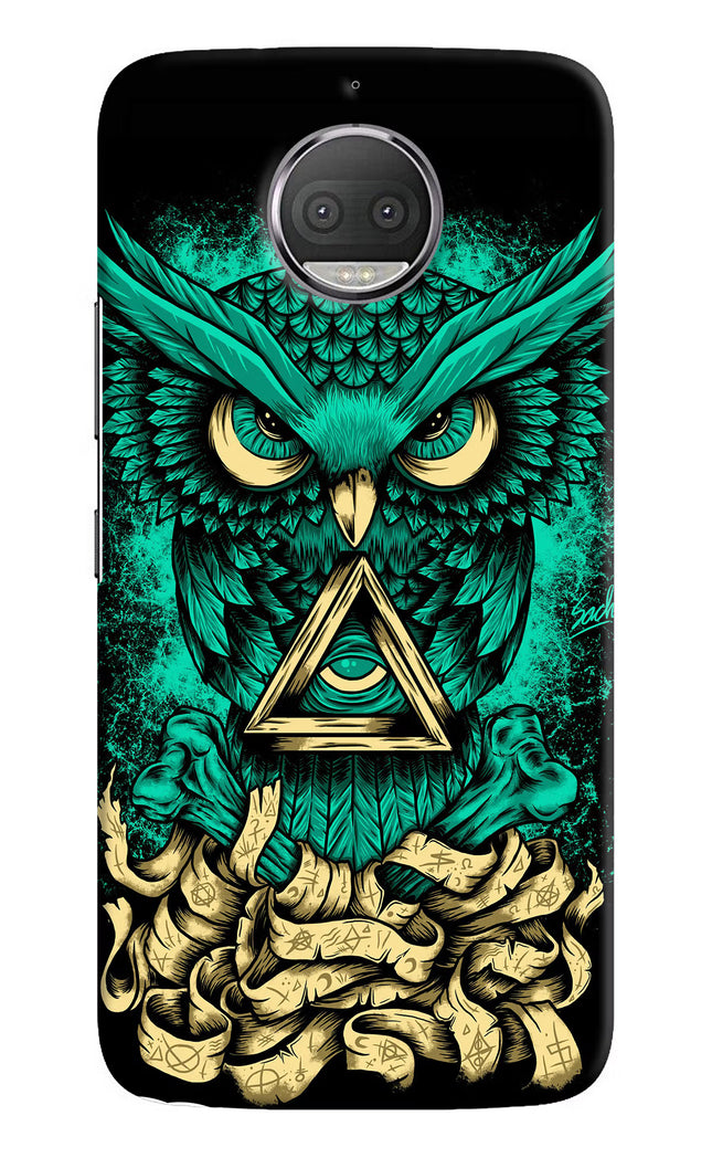 Green Owl Moto G5S plus Hard Case Back Cover by Casekaro