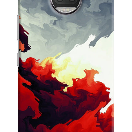Fire Cloud Moto G5S plus Hard Case Back Cover by Casekaro
