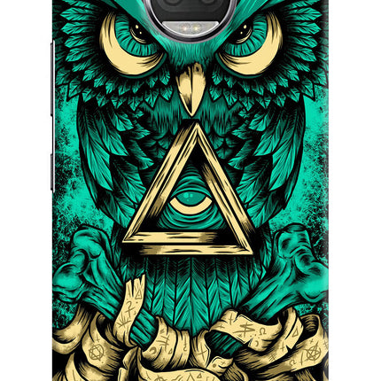 Green Owl Moto G5S plus Hard Case Back Cover by Casekaro