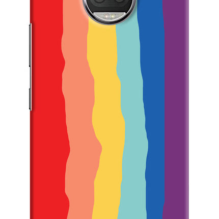 Rainbow Moto G5S plus Hard Case Back Cover by Casekaro