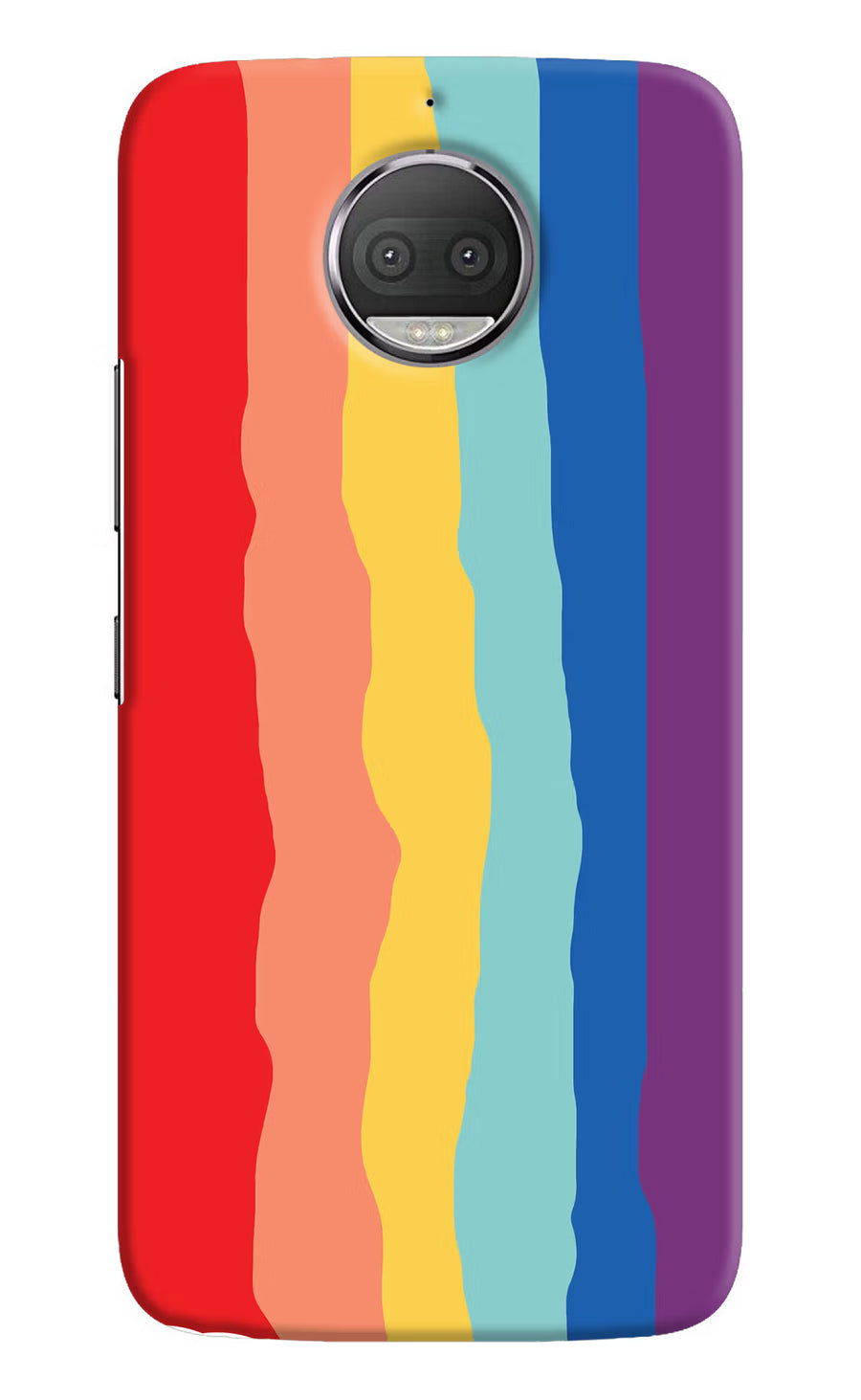 Rainbow Moto G5S plus Back Cover, Hard case