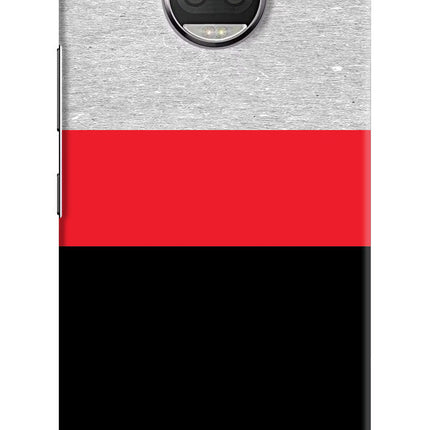 Tri Color Pattern Moto G5S plus Hard Case Back Cover by Casekaro