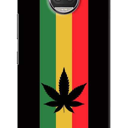 Weed Flag Moto G5S plus Hard Case Back Cover by Casekaro