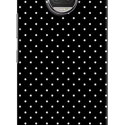 White Dots Moto G5S plus Hard Case Back Cover by Casekaro