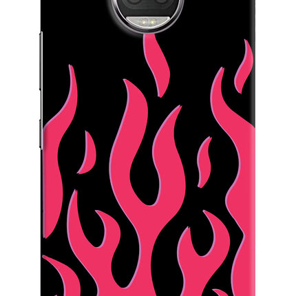 Fire Flames Moto G5S plus Hard Case Back Cover by Casekaro