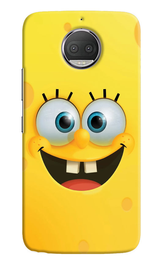 Sponge 1 Moto G5S plus Hard Case Back Cover by Casekaro