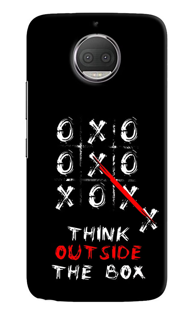 Think out of the BOX Moto G5S plus Hard Case Back Cover by Casekaro