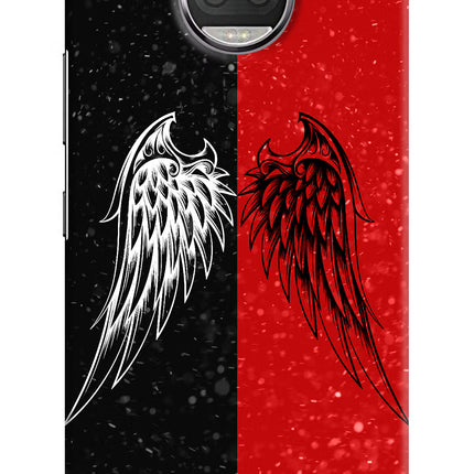 Wings Moto G5S plus Hard Case Back Cover by Casekaro