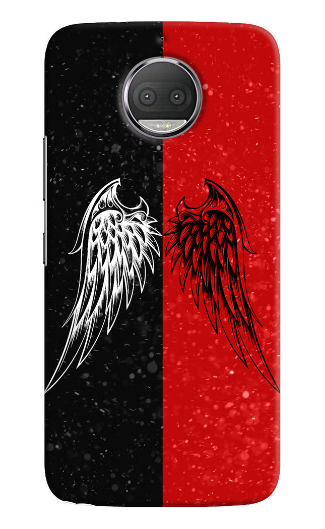 Wings Moto G5S plus Hard Case Back Cover by Casekaro