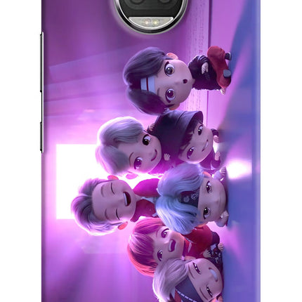 BTS Chibi Moto G5S plus Hard Case Back Cover by Casekaro