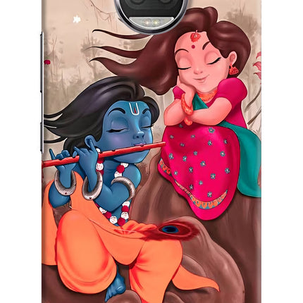 Radhe Krishna Moto G5S plus Hard Case Back Cover by Casekaro