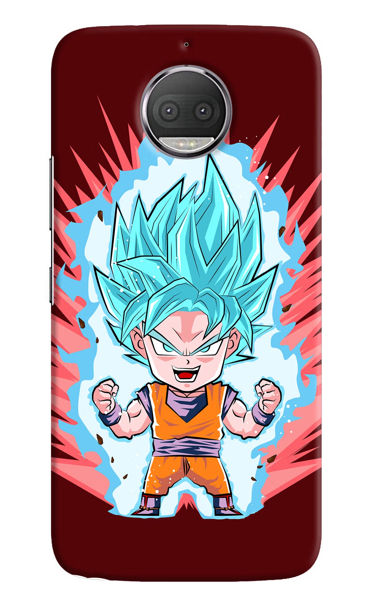 Goku Little Moto G5S plus Hard Case Back Cover by Casekaro
