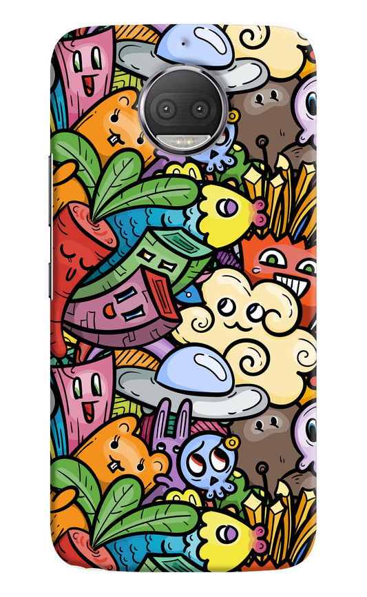 Veggie Doodle Moto G5S plus Hard Case Back Cover by Casekaro