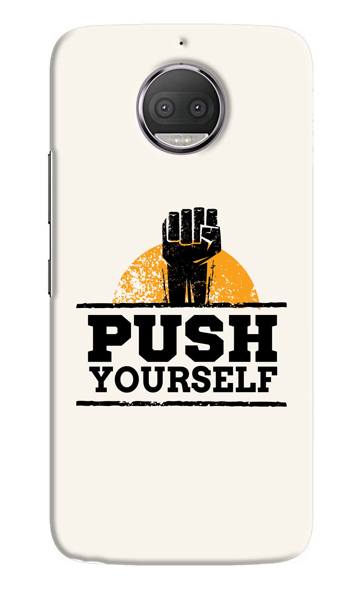 Push Yourself Moto G5S plus Hard Case Back Cover by Casekaro