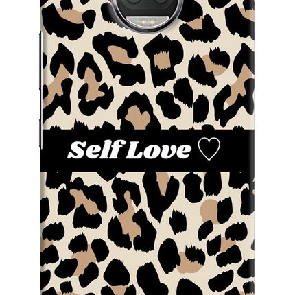 Leopard Print Self Love Moto G5S plus Hard Case Back Cover by Casekaro